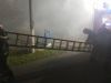 Тринадцять рятувальників майже до ранку гасили пожежу у Рачині