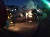 В Березному під час руху спалахнуло авто