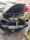 У Дубні прямо під час руху загорівся легковий автомобіль