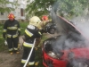У Дубно загорілося авто (ФОТО)