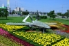 У Києві створили «залізного птаха» з квітів