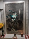 У міськлікарні Рівного облили зеленкою портрет Шевченка