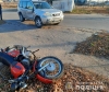 У «Ніссан»  рівнянина влетів на Житомирщині мотоцикл