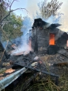 У Рівненському районі загорівся будинок, в якому ніхто не живе