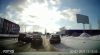 На Макарова у ДТП потрапило учбове авто (ВІДЕО)