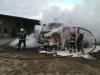 У сільгосппідприємства згоріли два вантажних авто (ФОТО)