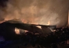 У Вараші пожежники ледве справилися з вогнем, згорів трактор 