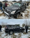 Біля Володимирця перекинувся позашляховик, а водій покинув травмовану пасажирку 