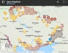 В Україні створили онлайн-карту війни та мапу повітряних тривог