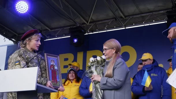 Юлія Тимошенко: новий президент усуне корупціонерів від влади і зробить Україну сильною 
