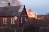 Згоріли дрова та будівля - учора на Поліссі була пожежа 