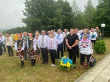 Біля козацького редуту на Дубенщині молилися за загиблих захисників України