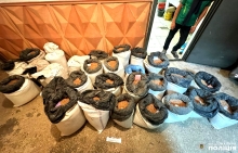 Каміння - на мільйони: поліція на Рівненщині вилучила майже тонну бурштину-сирцю (ФОТО)