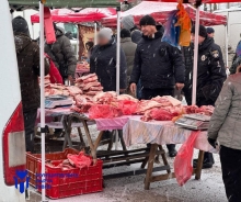 Мунварта прийшла до торговців м`ясом та салом у Рівному (ФОТО)