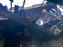 На Дубенщині горіла покрівля житлового будинку