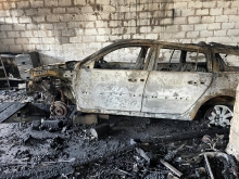 На Дубенщині згорів автомобіль, а у Рівному рятували від вогню квартиру