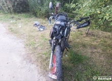 На Рівненщині зіткнулися мотоцикли - молодь в лікарні