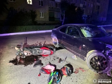 Не пощастило мотоциклістам на Рівненщині - травмувалися в ДТП 