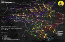 Показали, як летіли ракети на Рівненщину