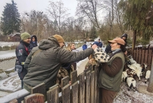 Пораненим військовикам влаштували цікаву екскурсію на Різдво