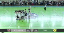 Рівненські баскетболістки програли у фіналі й здобули срібні медалі