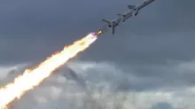 Росіяни гатять ракетами з території окупованого Херсону