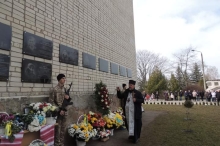Шістьом військовикам у Березному, які загинули на війні, встановили меморіальні дошки
