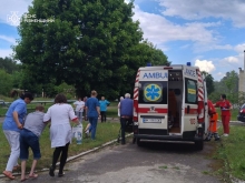 Тридцять рятувальників гасили пожежу у психоневрологічному інтернаті на Сарненщині