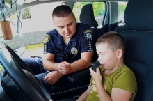 У Березному поліцейські організували свято для дітей