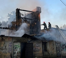 У Львові спалили кінотеатр «Дзвін»