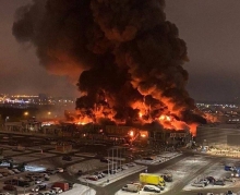 У Москві масштабна пожежа: після вибухів загорівся ТРЦ