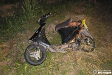 У Рівненському районі розбився 50-річний водій скутера