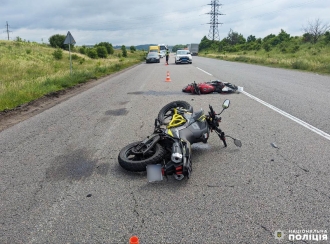 Біля Колоденки потрапили у ДТП два мотоциклісти