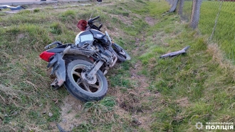 Через п`яного мотоцикліста на Рівненщині травмувалася його 17-річна пасажирка