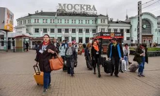 Микола Несенюк: Московські біженці