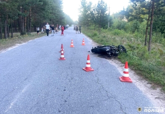 На Березнівщині загинув мотоцикліст