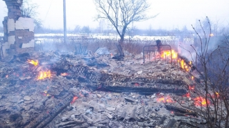 На хуторі біля Вараша згорів будинок — двоє людей загинули