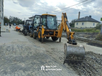 На одній з вулиць Рівного перекрили рух