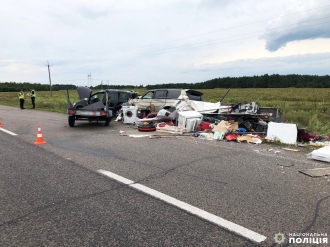 У ДТП на Рівненщині постраждало 10 людей