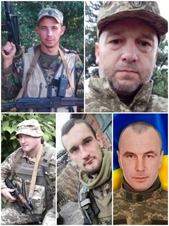 На Рівненщині оплакали п`ятьох захисників, які загинули на фронті