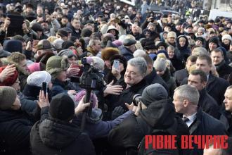 На вихідних та у понеділок у Рівному будуть кандидати у президенти – Кошулинський та Порошенко 