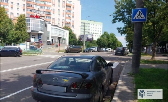 На вулиці Корольова у Рівному муніципали оштрафували 150 водіїв
