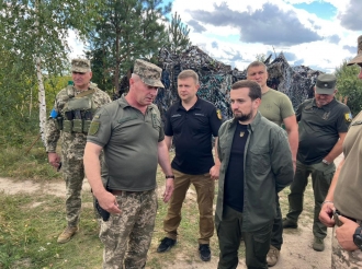 Начальник з Офісу Зеленського інспектує, як Рівненщина готова захищатися від Білорусі