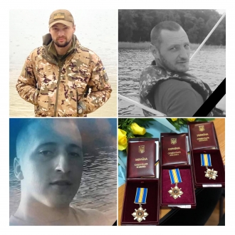 Нагородили воїнів з Полісся, які загинули в один день
