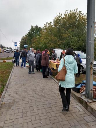 Неперевірене м'ясо: на ринок не пускають, тому продають на узбіччі  у Рівному 