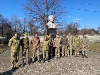 Прикордонники після тренувань гуляли стародавнім містом Полісся