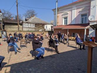 Сесія міської ради просто неба (фото)