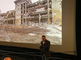 «Трохи нижче неба» - у Рівному презентували документальний фільм про кіборгів