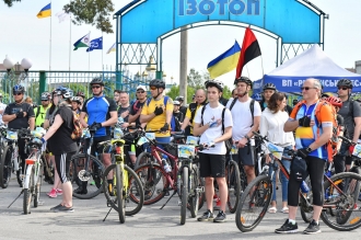 Велопробіг атомників по Рівненщині зібрав 89 тисяч гривень - на тепловізори для ЗСУ