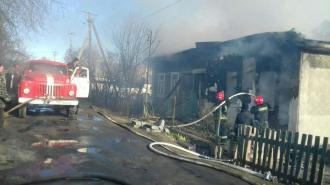 Вибух не пролунав, бо мужні чоловіки винесли з вогню газові  балони, які вже шипіли